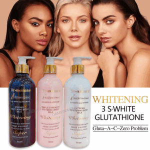 Lait corporel hydratant au glutatatione