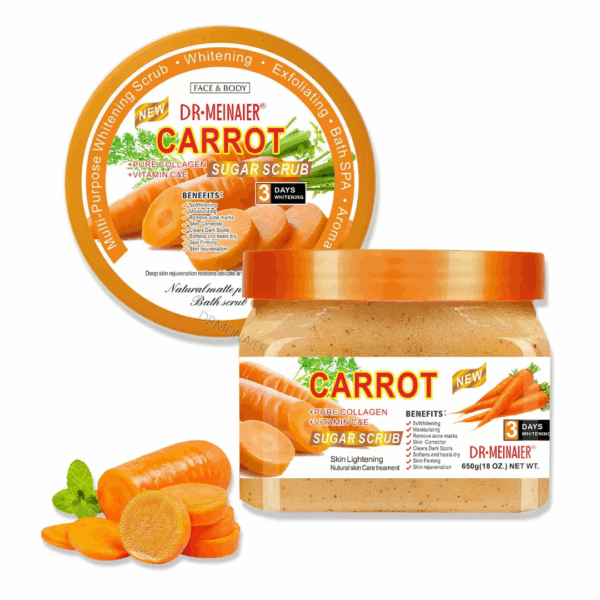 Gommage kojic ou gommage carotte