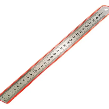 Règle de 30cm en acier inoxydable