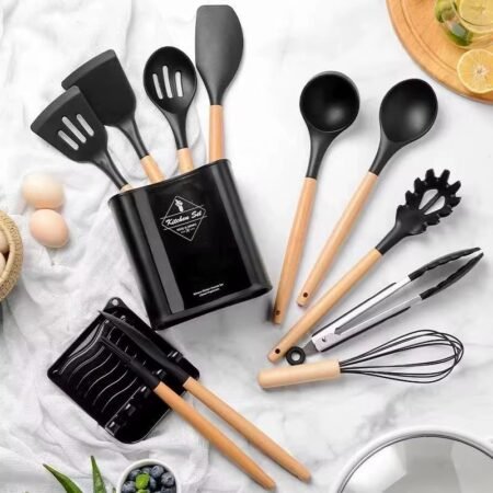 Set de 10 mini louche en silicone pour la cuisine
