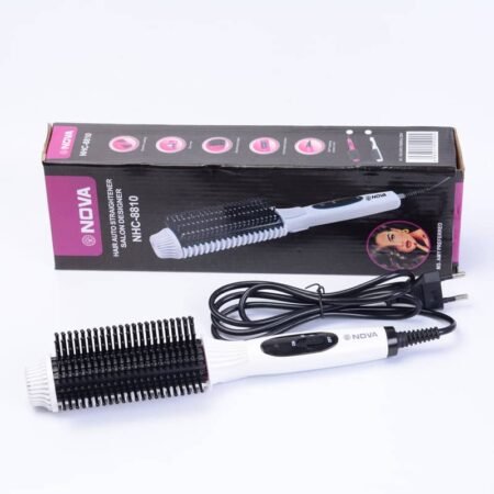 Boucleur Fer à lisser Brosse à cheveux Électrique Lisseur Multifonctionnel