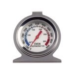 Thermomètre de Four Professionnel en Acier Inoxydable, Jauge de Température Précise pour Cuisson et Pâtisserie, Double Échelle Celsius/Fahrenheit, Indicateur de Chaleur Résistant pour Four Domestique et Professionnel
