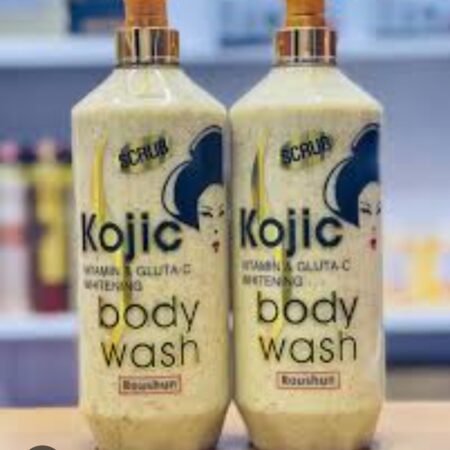Gel douche kojic gommant et éclaircissant