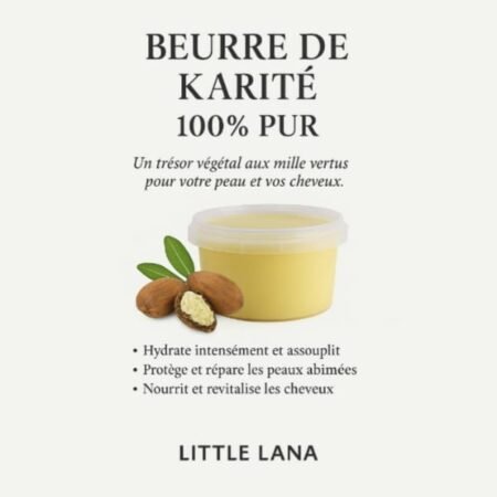Beurre de Karité 100% BIO et PURE