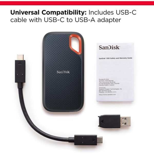 Disque Dur externe SSD SanDisk 1To 3.2