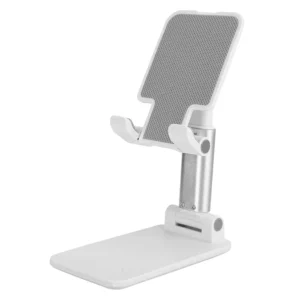 Support de téléphone portable pliable et portable, idéal pour lire ou regarder des films.