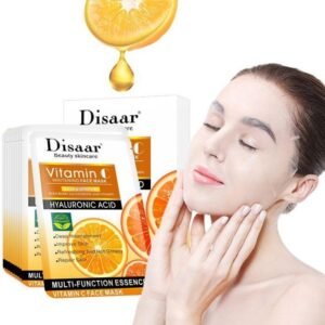 Masque de visage à base de vitamine C