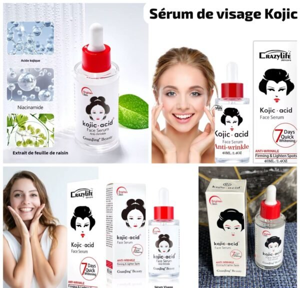 Sérum de visage au kojic