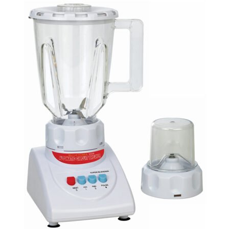 Mixeur de table électrique à 2 vitesses et 1 impulsion, corps en ABS, en plastique Mixeur domestique, petit appareil électroménager, machine à aliments diététiques, pour fruits et légumes.