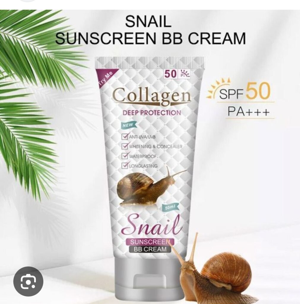 Crème solaire 50+ collagène