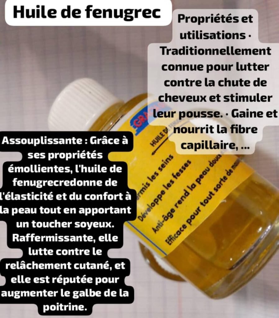 Huile de fenugrec