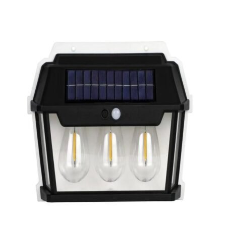 Lampe murale solaire étanche d’extérieur rechargeable – Capteur de mouvement (HW 999-3 W)