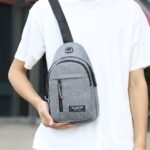 Sacoche, Sac à bandoulière homme avec chargement USB, sac à bandoulière, sac à dos de randonnée, sac de moto étanche pour homme et femme
