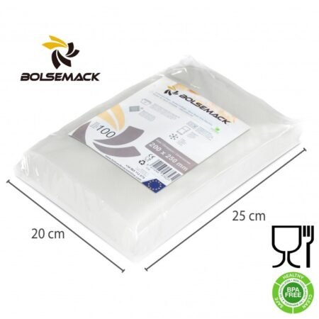 Sachet de scellement sous vide, Sac machine Sous Vide Alimentaire, sans BPA et LFGB Sac de Congelation Sous Vide,Compatible Avec n'importe Quelle Scelleuse Sous Vide