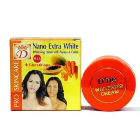 Crème éclaircissante visage Nano Extra White Papaye et Carotte - 15 g