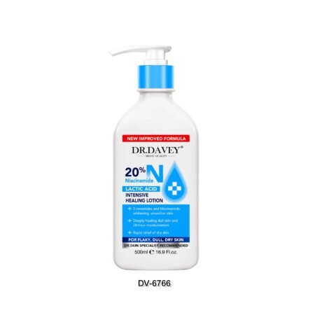 DR.DAVEY Lotion pour le corps Éclaircissant Hydratant 20% Niacinamide Acide lactique Lotion corporelle de guérison