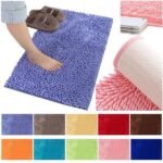 Tapis de salle de bain 32×20 100% coton super absorbant