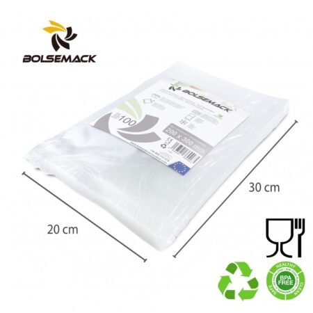 Sachet de scellement sous vide, Sac machine Sous Vide Alimentaire, sans BPA et LFGB Sac de Congelation Sous Vide,Compatible Avec n'importe Quelle Scelleuse Sous Vide