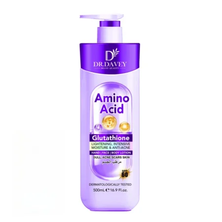 La lotion corporelle au glutathion Dr. DAVEY