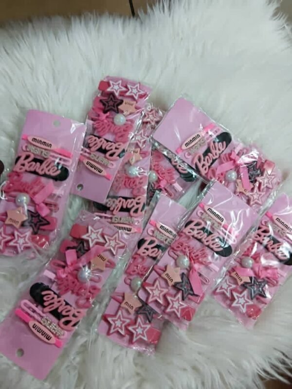 Barrettes barbie