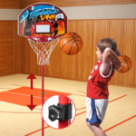 Panier de basket avec ballon pour enfants