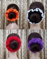 Scrunchies en tricotage