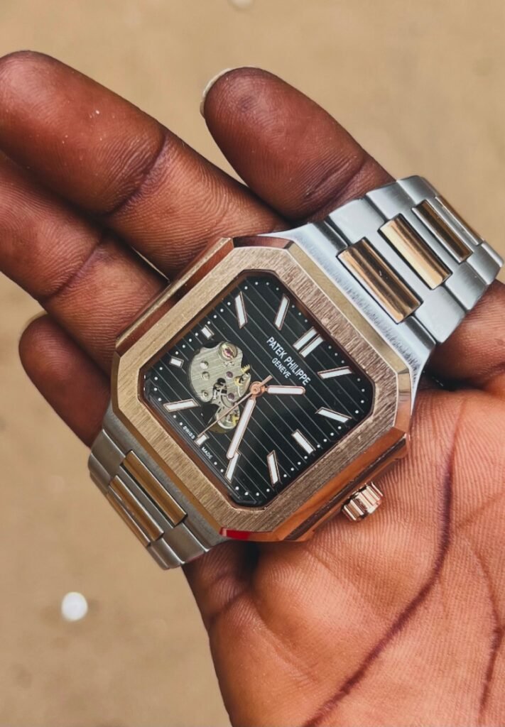 Patek Phillipe cubitus mécanique en acier inoxydable