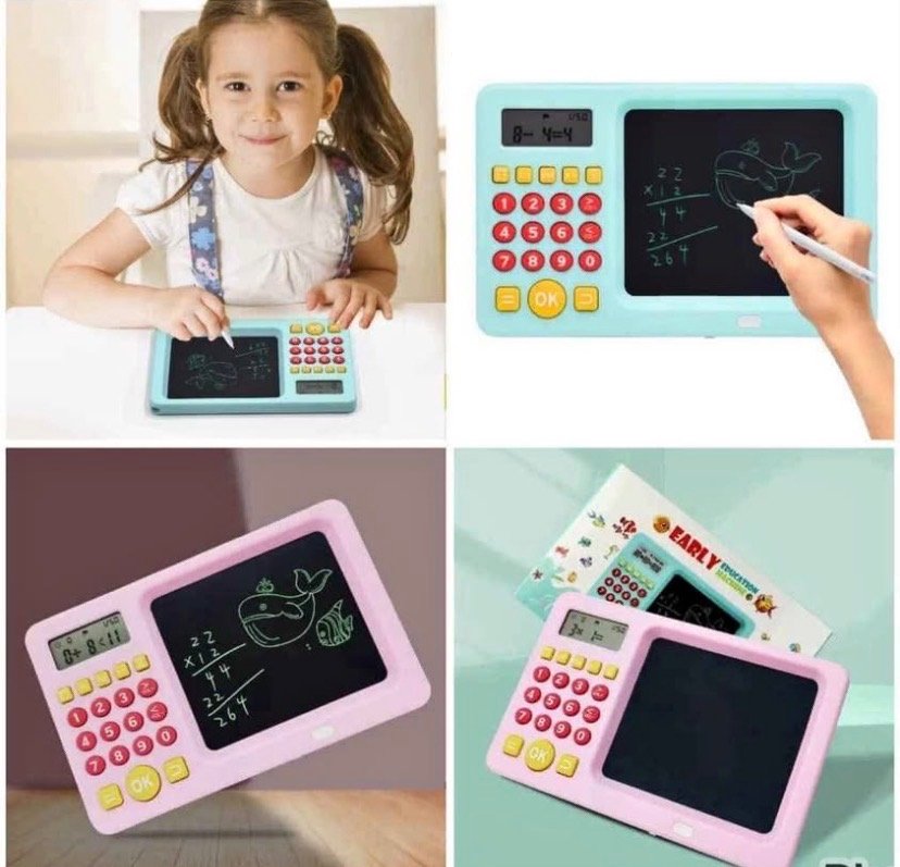tablette-calculatrice éducative 2-en-1