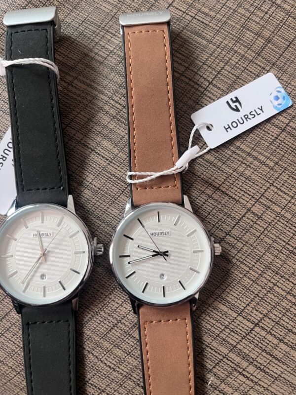 IMG 6862 HOURSLY Bracelet en caoutchouc noir à boucle très confortable