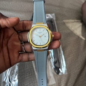 Patek Phillipe nautilus bracelet en caoutchouc