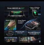 Montre connectée Oraimo Nova AM Écran incurvé sans bordure