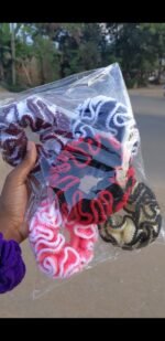 Scrunchies en tricotage