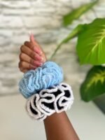 Scrunchies en tricotage