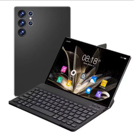 GISENTEC 2025 P23pro Tablette PC 10 pouces Android 4G WIFI 256GB avec étui clavier pour l'éducation Tablette de projet d'entreprise