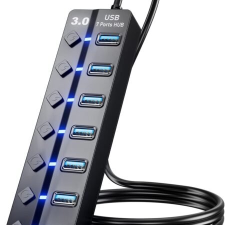 Adaptateur USB 3.0 à 7 ports
