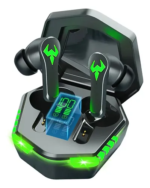 Écouteurs sans fil intra-auriculaires Gamer