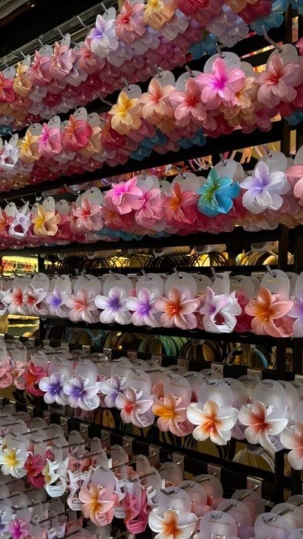 Pince en fleure hibiscus