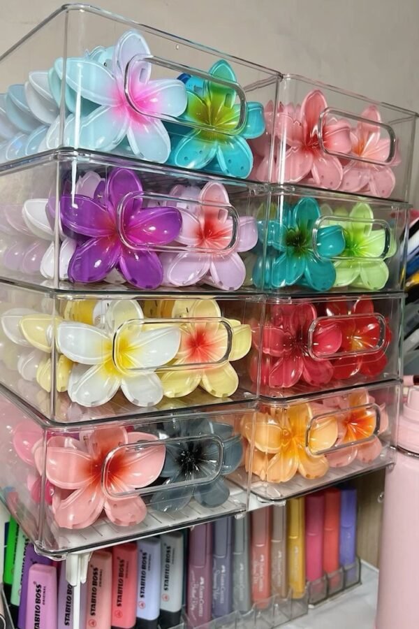 Pince en fleure hibiscus