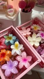 Pince en fleure hibiscus