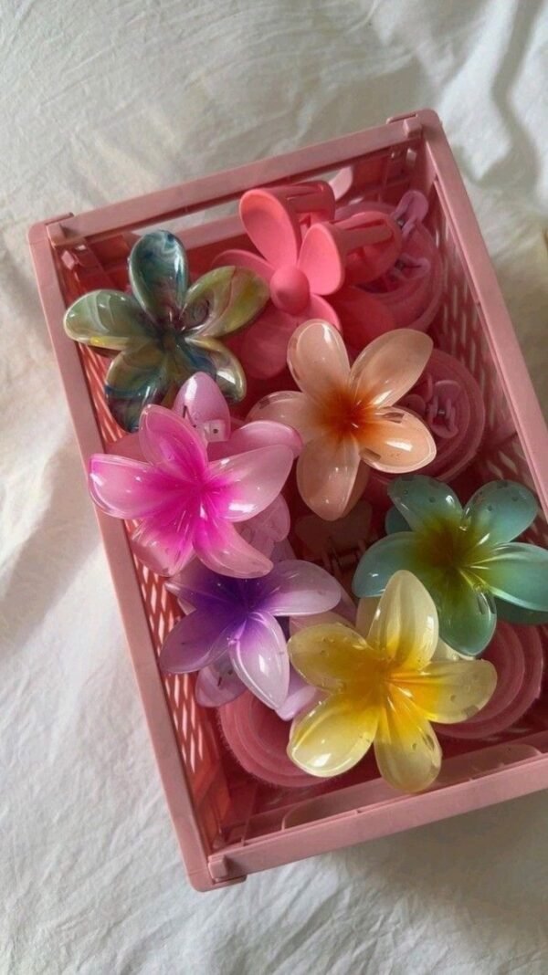 Pince en fleure hibiscus