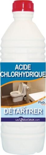 Acide chlorhydrique détartrer