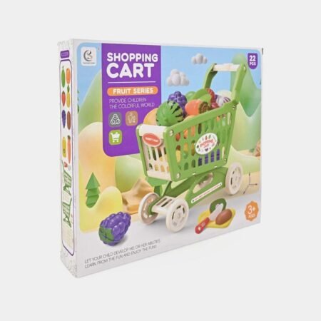 Jeux de chariot de courses et de fruits pour enfants