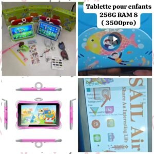 Tablette éducatif pour enfants à sim