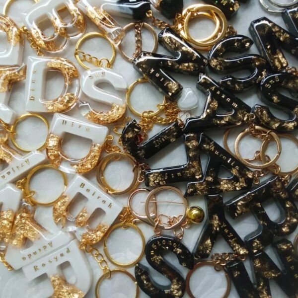 Porte clé en résine