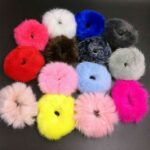 Scrunchies en fourrure