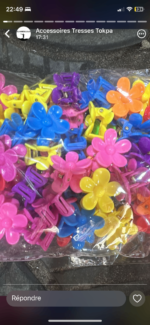 Mini pince à cheveux