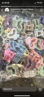 Mini pince à cheveux