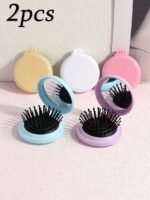 2 en 1 miroi & brosse