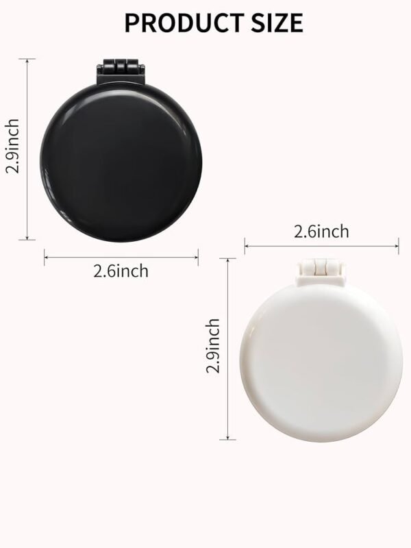 2 en 1 miroir & brosse