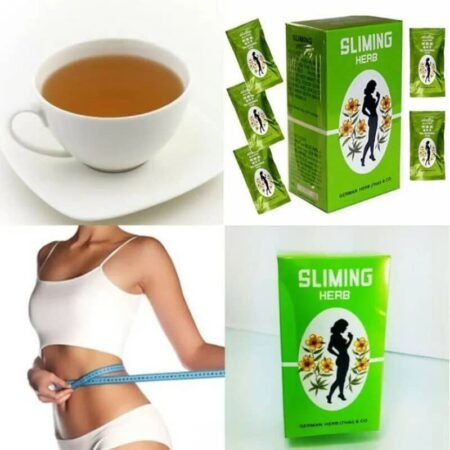 Thé Minceur Naturel aux Herbes, Infusion Amincissante Détoxifiante pour Perte de Poids Rapide, Brûle-Graisse Efficace pour Ventre Plat et Silhouette Affinée, Tisane Diététique Biologique